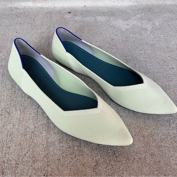 Rothy's The Point Size 10.5 - Sour Apple - Picture 1 of 6